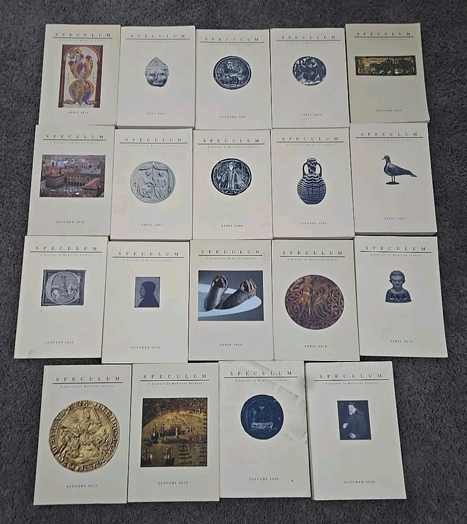 Lot Of (19) Speculum 2000's- Journal Of Medieval Studies