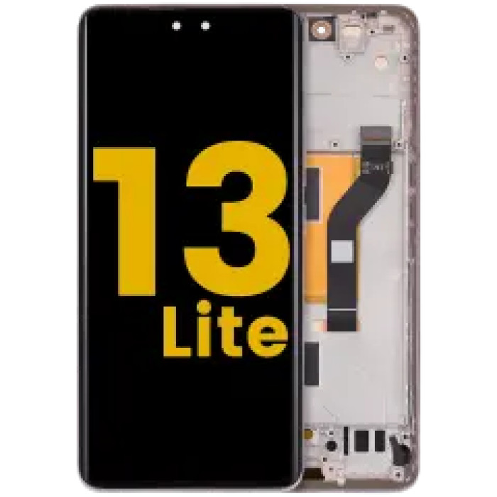Écran OLED avec châssis Xiaomi 13 Lite / Civi 2 – Reconditionné – Rose clair