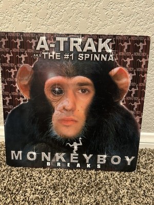 A-TRAK #1 Spinna Monkeyboy Breaks Vinyl Record LP FREE SHIPPING *RARE Fools Gold
