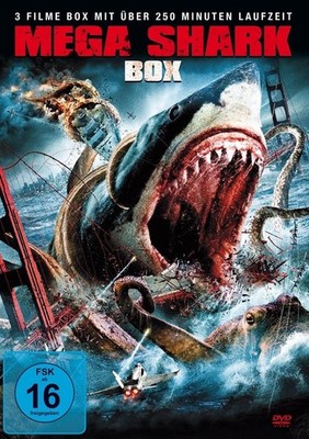 LORENZO/RÖHM,ELISABETH LAMAS - MEGA SHARK 1-3 BOX-EDITION (3 FILME)   DVD NEU 