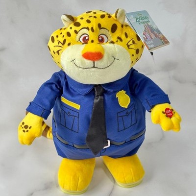 Zootopia Clawhauser Plush Dancing Shanghai Disney