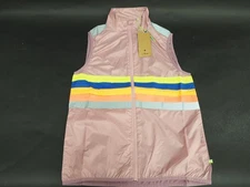 New! GOFLUO Penny Reflective Vest Size Small Soft Pink With Neon Active High Vis