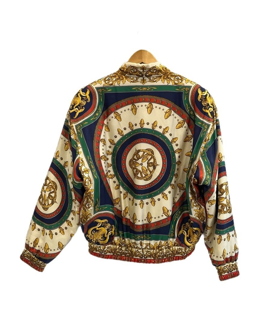 Gucci Silk Print Bomber Jacket Men’s 48 Multicolor Used From Japan thumbnail 2