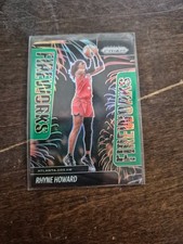2025 Panini Prizm WNBA Rhyne Howard Atlanta Dream Fireworks Green