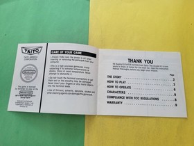 Nintendo NES Instruction Manual Elevator Action