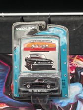 Greenlight Muscle Car Garage 1966 Ford Mustang Gt Black
