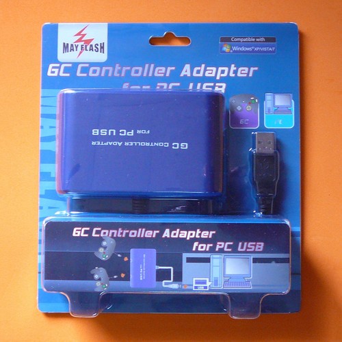 Gamecube Controller to PC Mac Dual USB adapter for GC controller Mayflash 2 Port - Bild 1 von 3