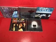 Lot of 5 Bon Jov CD's See Item Description for Details