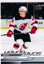 24/25 UD SERIES 2 BRIAN HALONEN YOUNG GUNS RC SP ROOKIE #452