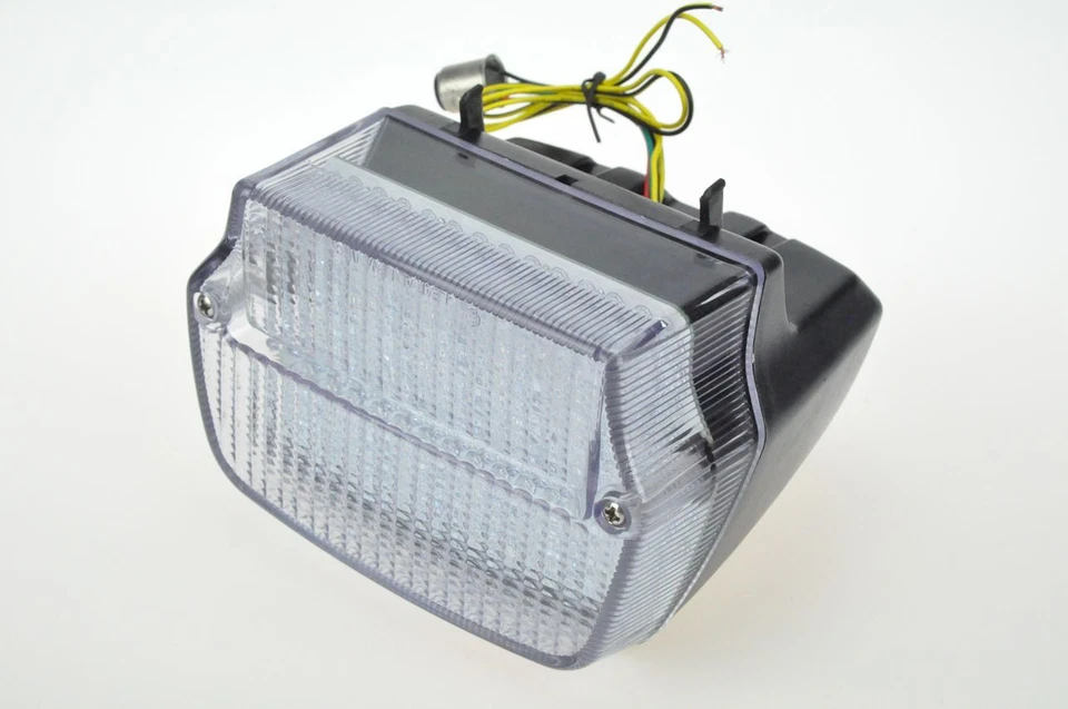 Luz trasera LED señal de giro compatible con BMW CLASSIC R80/R/RT/T R100/R/RT/RS/S/T/CS transparente Foto 3 de 4