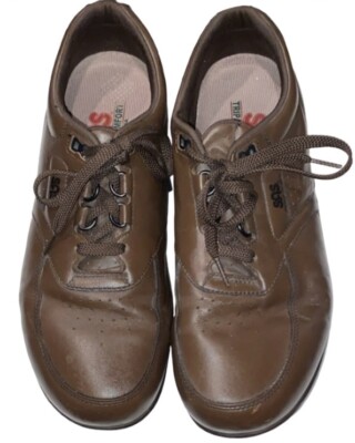 SAS Time Out Lace-Up Oxfords Mens Size 10M Brown Leather Tripad Made in USA SAS Men main image 3