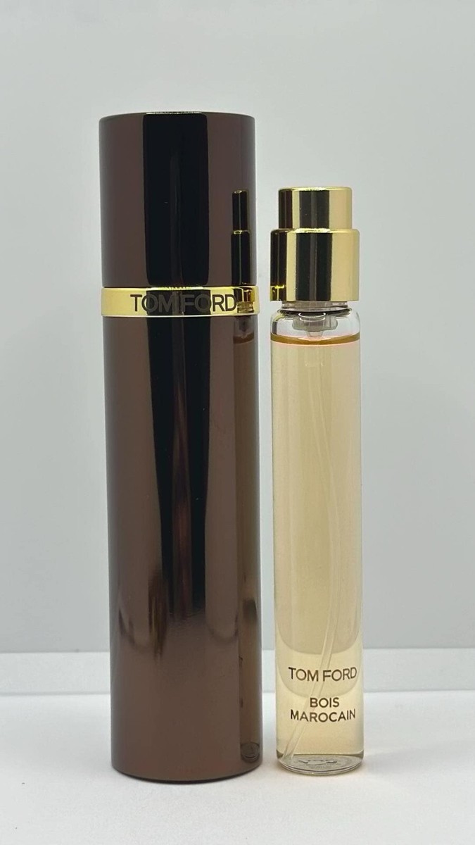 Tom Ford Bois MAROCAIN & ATOMIZER Set Authentic 10 ml .34 fl oz