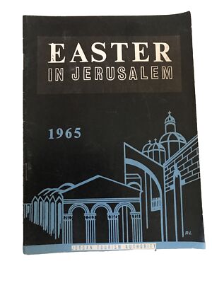 1965 HOLY WEEK CELEBRATIONS IN JERUSALEM