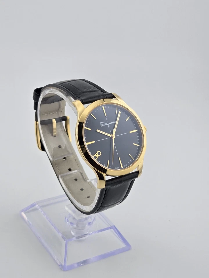 Salvatore Ferragamo Slim Women's Gold Accent Watch - SFUC00321 ($845 MSRP) - image 4 of 4