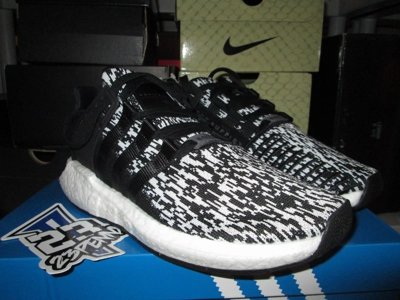 SALE ADIDAS EQT SUPPORT 93 17 BOOST BLACK GLITCH BZ0584 SZ 8.5 13 NEW