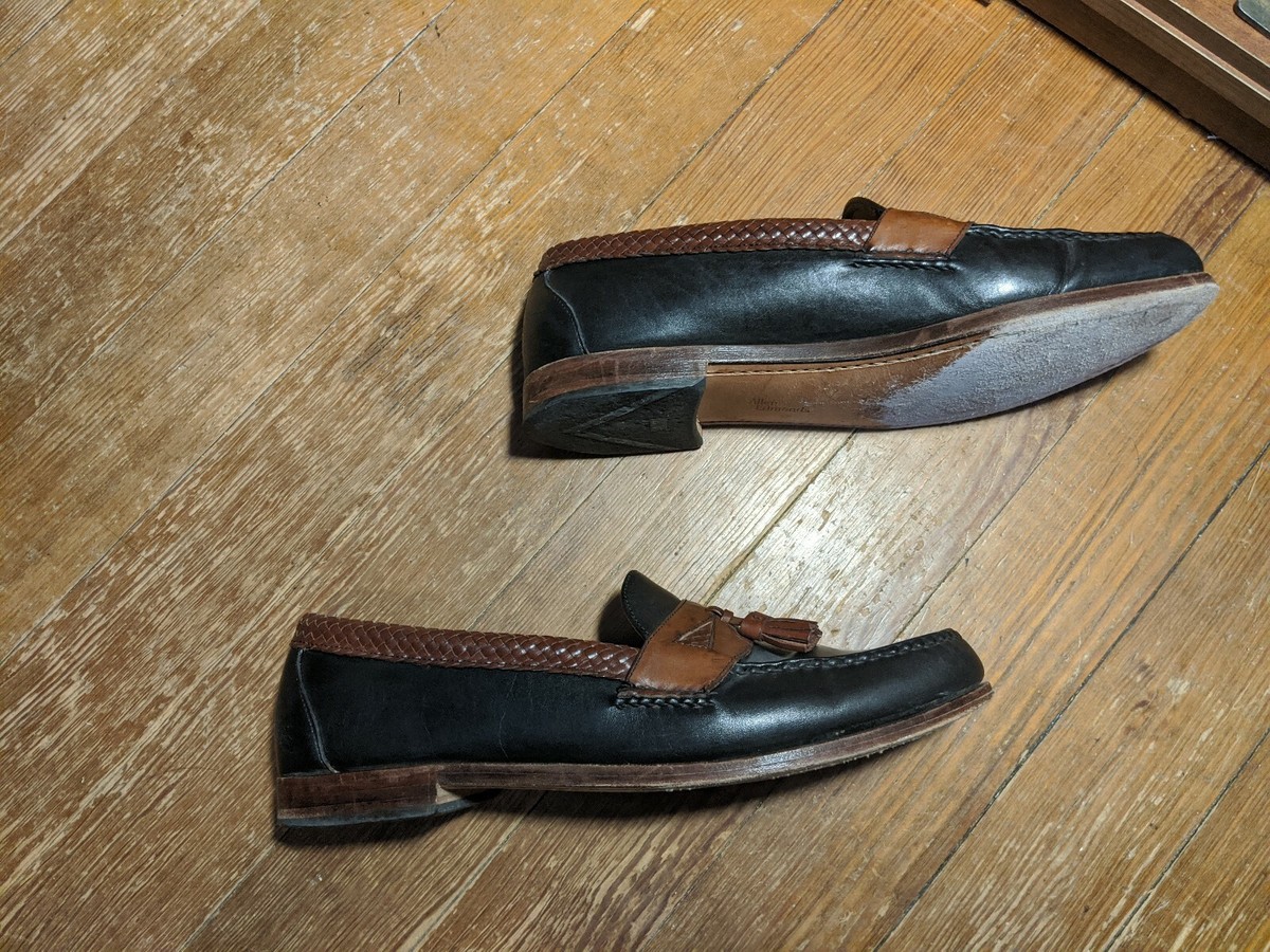 Allen Edmonds Einfield sz 14B Vintage Allen Edmonds 14b Cap Toe Leather Oxford Dress Shoes  main image 3
