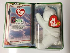 NEW SEALED RARE TY Beanie Baby Limited Edition CHILLY™ The POLAR BEAR 1999