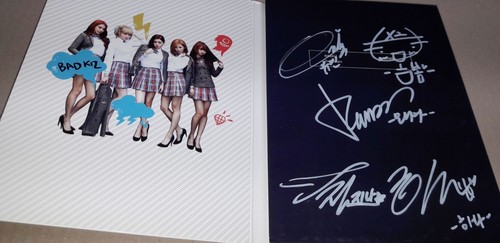BADKIZ BABAMBA 2nd Digital Single REAL SIGNED AUTOGRAPHED PROMO CD - Picture 3 of 4