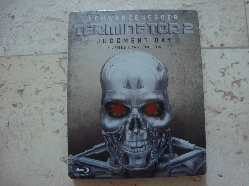 Terminator 2 Judgment Day Blu-Ray SteelBook Arnold Schwarzenegger Skynet - Image 2 of 4