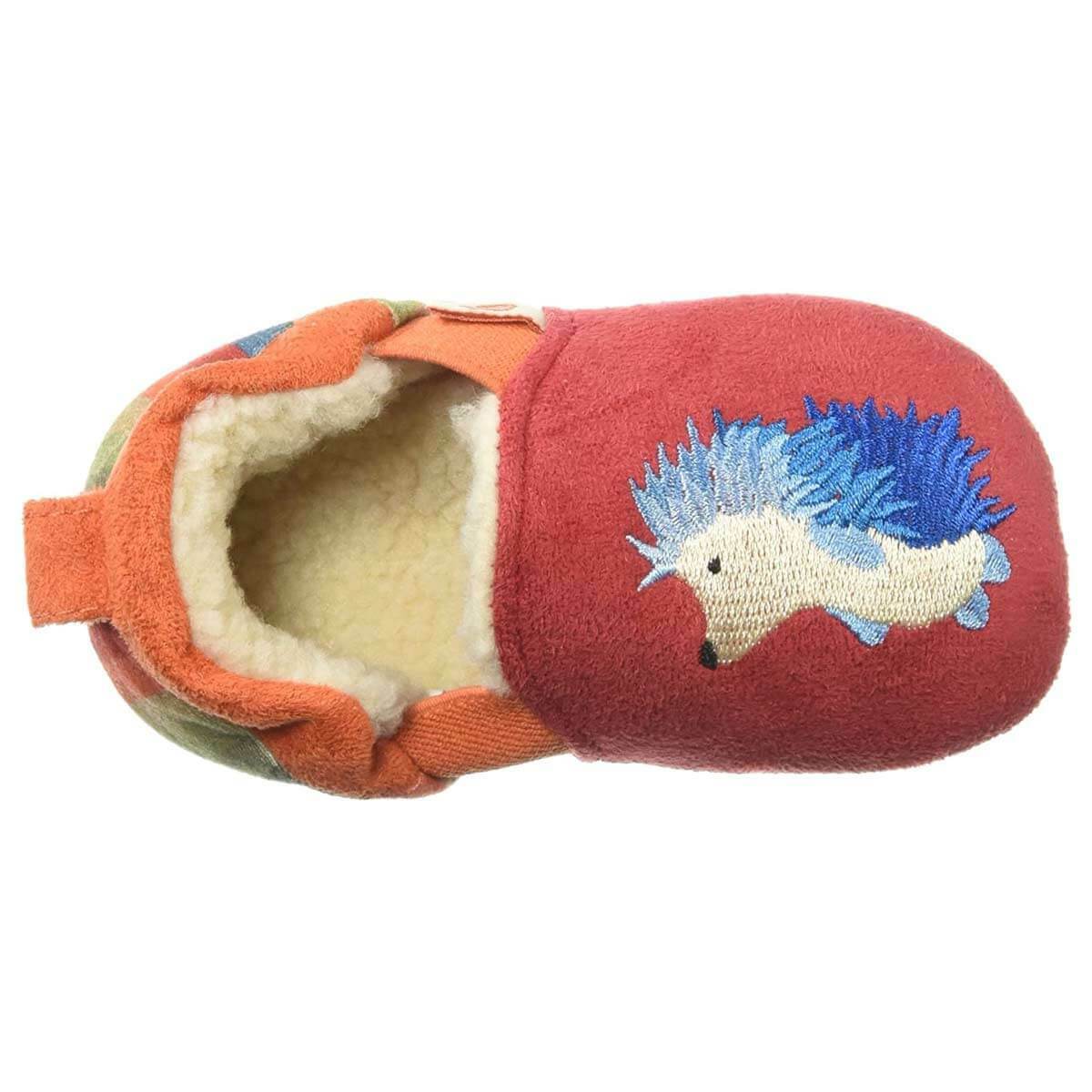SAOLA Pantofole Acorn Kid's Easy On Animal Suola Morbida Riccio Rosso TS (A10128RHGTS)