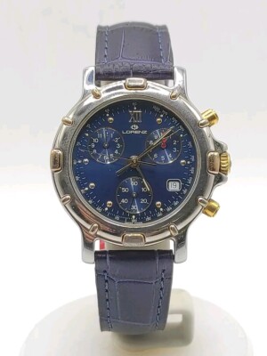 Lorenz chronograph watch ref. 14886 Eta 251.262 swiss made men