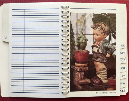 1984 Hummel/Goebel Telefon/ Adressspiralbuch A-Z schöne Illustrationen - Bild 11 von 12