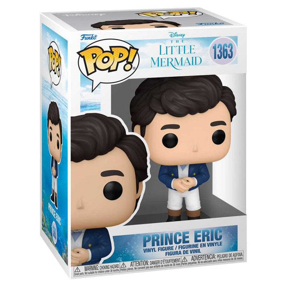 ¡Funko con licencia oficial La Sirenita 2023 Príncipe Eric Pop! Figura de vinilo