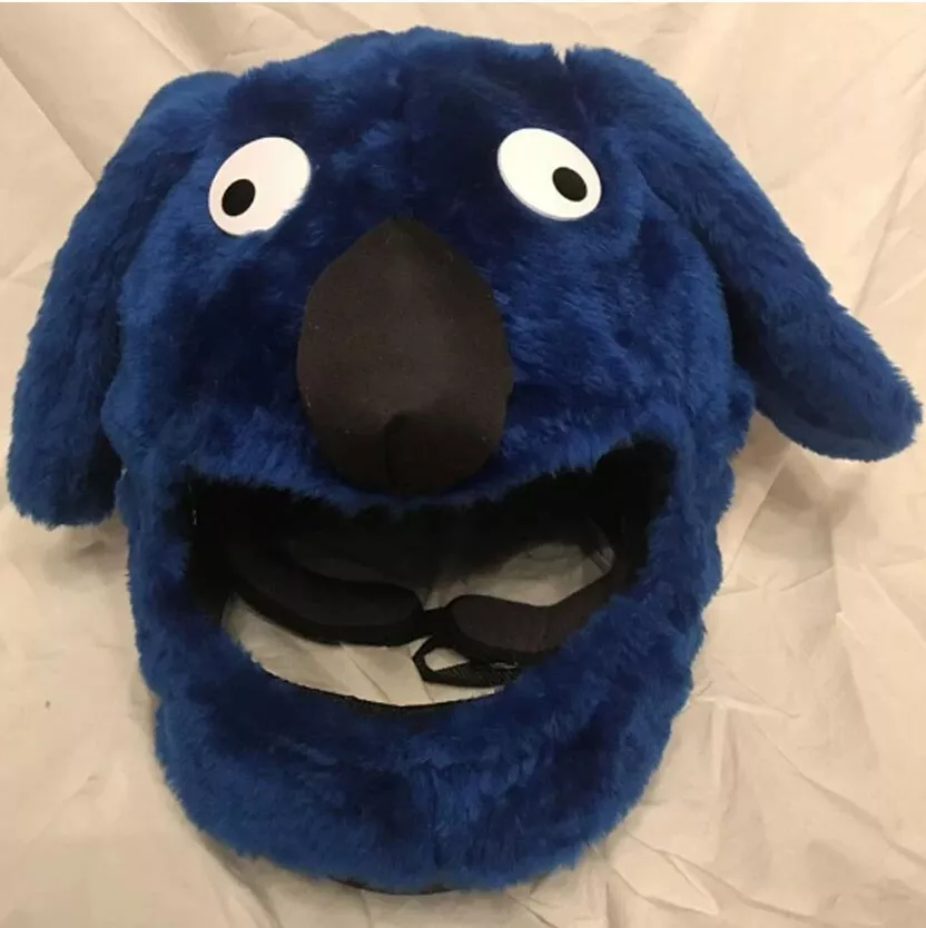 NEW Rover Blue Dog Motorcycle Helmet Cover Handmade One Size Fits Most Sturgis