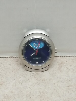 Jorg Gray PEPSI BLUE Collectible Stainless Steel Mens Quartz Watch RARE No Band