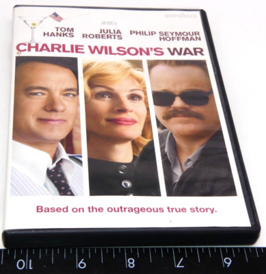 Charlie Wilson's War DVD Movie Tom Hanks Julia Roberts Hoffman