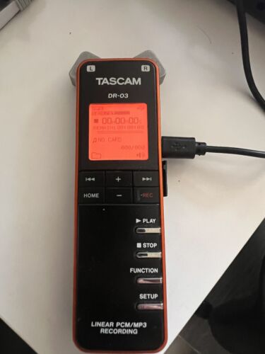 TASCAM DR-03 Linear PCM Recorder - Picture 1 of 1