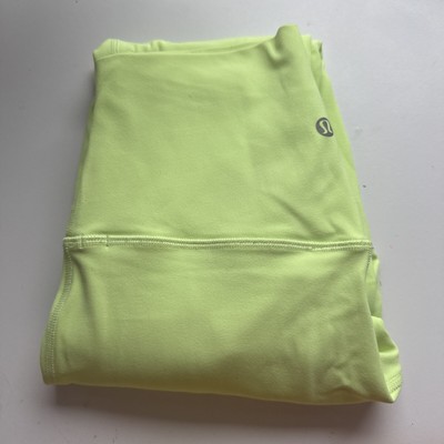 Lululemon Women s Align Leggings Green/Yellow size 4 HR 28 