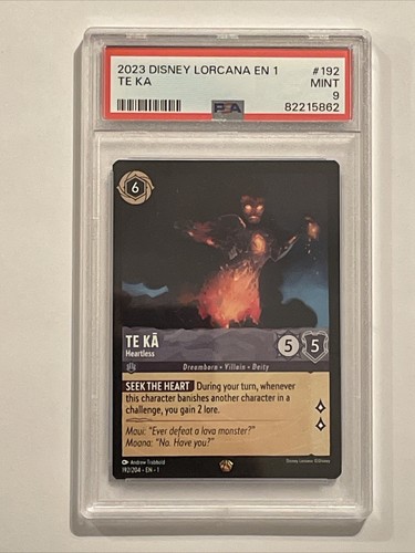Te Kā - Heartless graded PSA 9 for sale on eBay