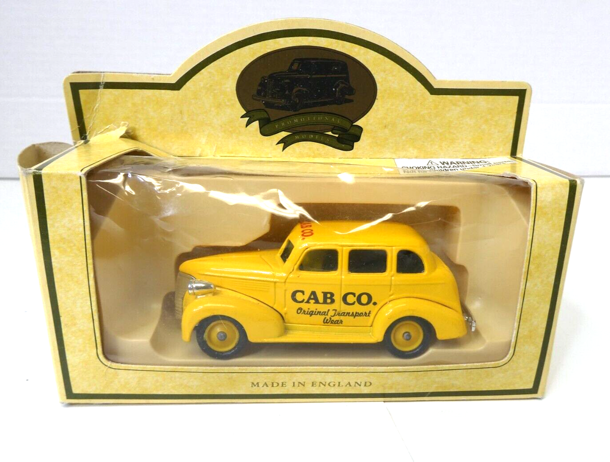 1/55 Scale Promotional Taxi Cab Diecast Yellow Cabs Taxicab 3.5