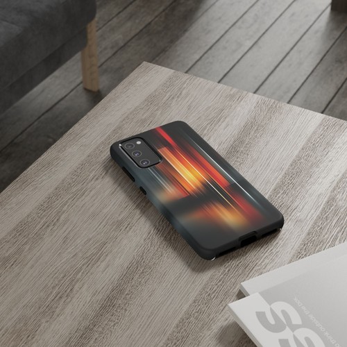 Fiery Echoes Radian Streaks Pattern - Phone Case for iPhone, Galaxy, Pixel - 第 281/281 張圖片
