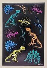 Dinosaurs / Sticker sheet.