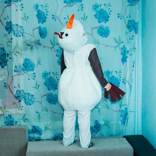 Frozen 2 Olaf Deluxe Kids Plush Costume Child White Snowman Child Boys Cosplay - Picture 6 of 10