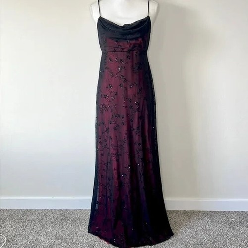 Vintage Gothic Prom Formal Gown Size 8 - Picture 2 of 12