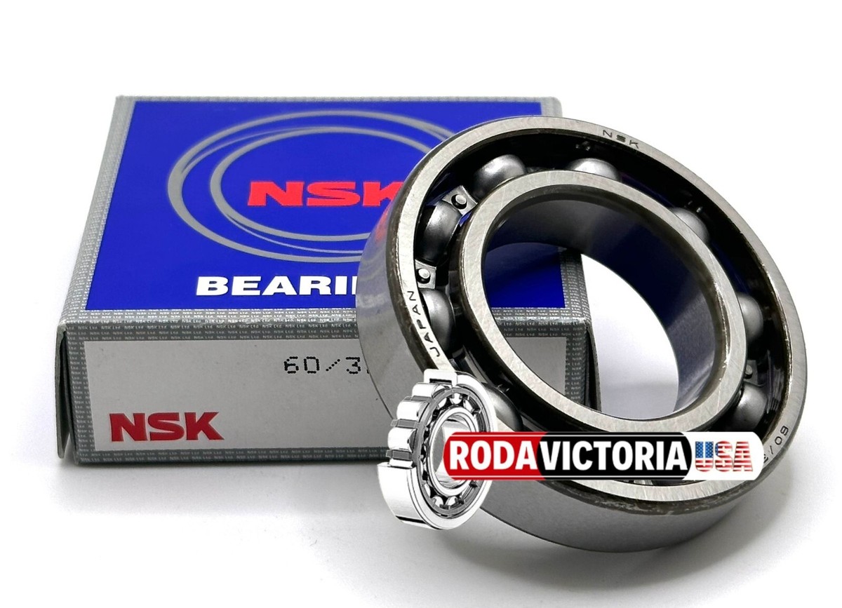 NSK JAPAN 60/32 DEEP GROOVE BALL BEARING, OPEN TYPE, NO SEALS