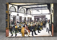 L. S. Lowry Ancoats Krankenhaus Ambulante Halle GEM&Auml;LDE KUNSTDRUCK POSTER 1594