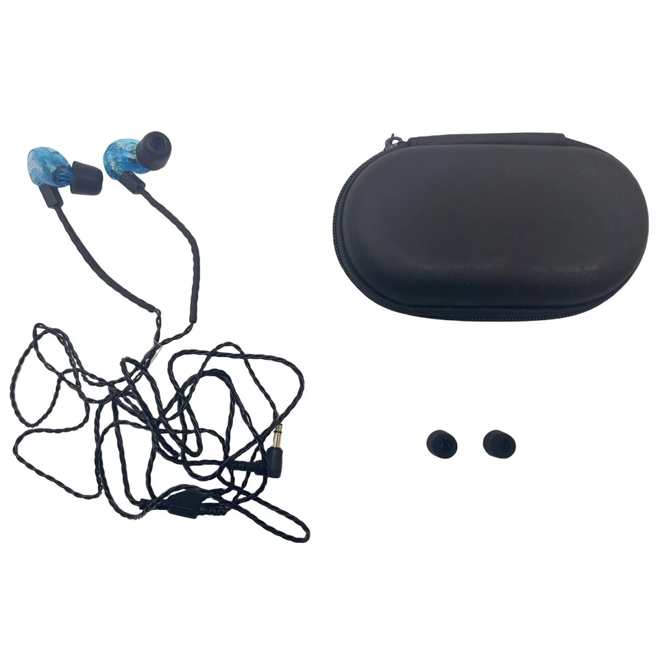 Shure SE215 Profesional Sonido Intrauditivo IEM Monitores Auriculares Transparentes Foto 4 de 4