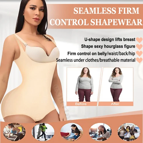 Fajas Colombianas Reductoras Levanta Cola Post Surgery Tummy Control Girdle Slim - Picture 7 of 18