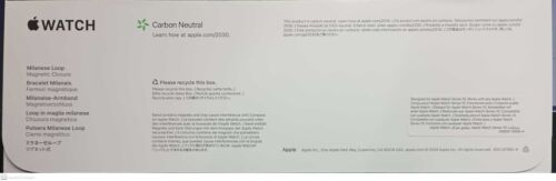 Genuine Apple Slate Stainless Milanese Loop46mm S/M For AppleWatch Series10 - Zdjęcie 2 z 4