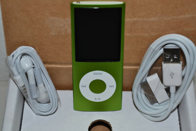 Apple iPod Nano 4th generation 16gb Green MB913LL/A MP3 Media