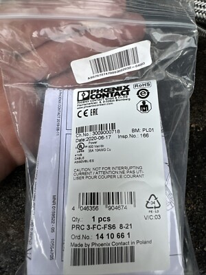 1pcs PHOENIX CONTACT 1410661 Module PRC 3-FC-FS6 8-21 U.S. Seller