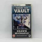 The Vault Shawn Michaels WWE WWF Wrestling PSP PlayStation UMD Video Region 2