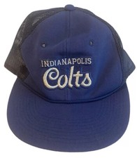 Indianapolis colts Script hat youngan BB Cap VTG sports specialties snapback