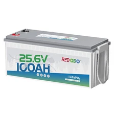 Redodo 24V 100Ah LiFePO4 Lithium Battery for Trolling Motor, Off-grid Solar