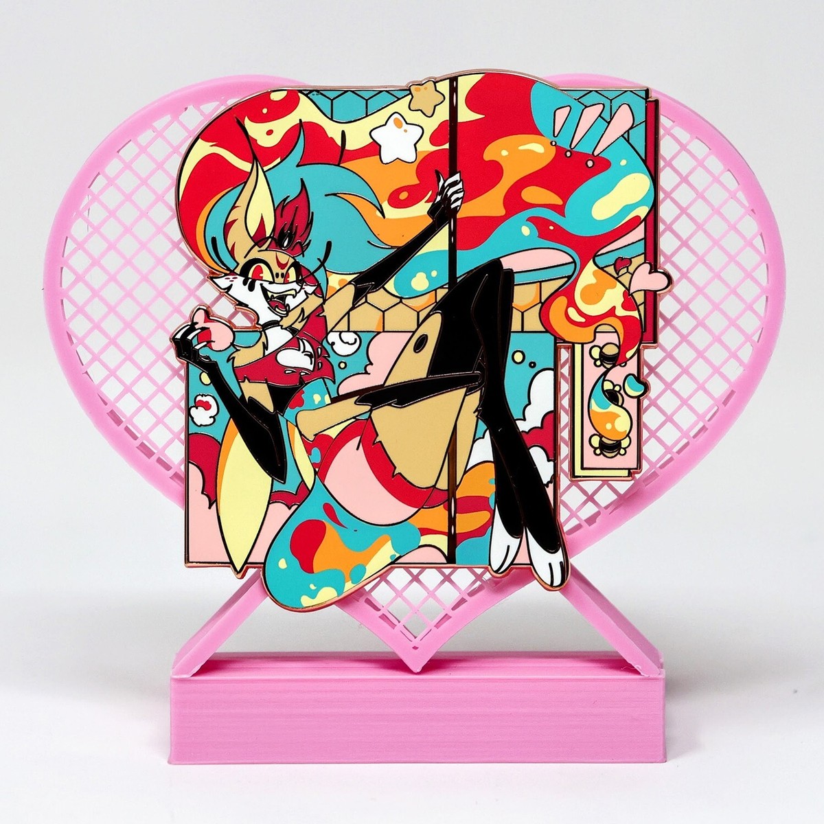 ヘルヴァボス　ビーズボール　クイーンビー　ピン Helluva Boss Beelzebub Queen Bee Limited Edition Custom 3