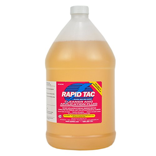 Rapid Tac Application Fluid for Vinyl Wraps Decals Stickers 128 Ounce / 1 Gallon - 第 1/1 張圖片
